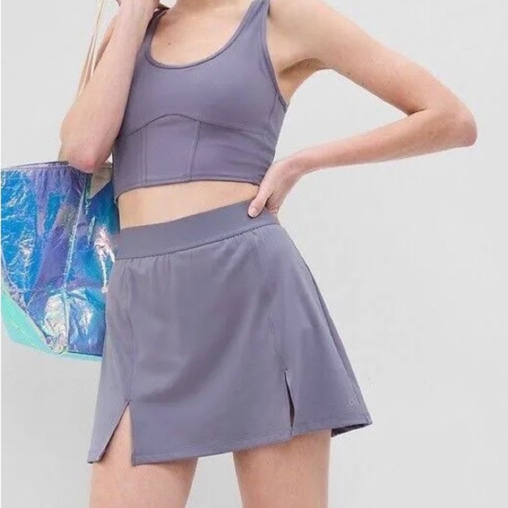 GAP Eclipse Split-Front Exercise Skort Purple - image 1